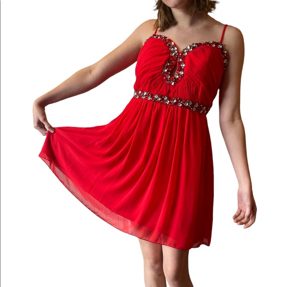 Deb Dresses & Skirts - Deb size 13 red dress